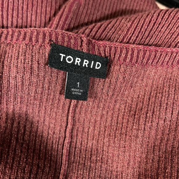 Torrid Midi Ultra Soft Sweater Square Neck Dress - Picture 10 of 13